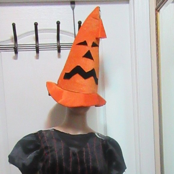 Halloween Costume Witch Jumpsuit and Hat for girls size 10/ 12 - Picture 8 of 9